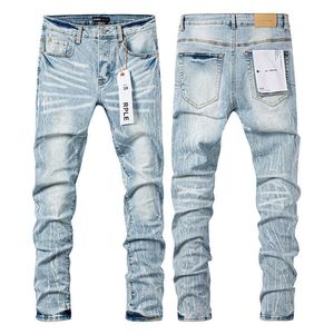 Designer masculino jeans marca roxa personalizado gato bigode americano perna reta