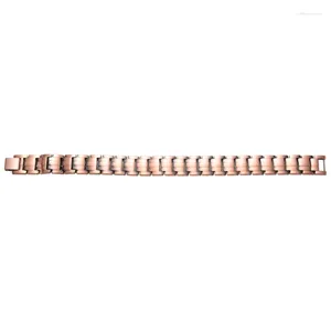Charm Bracelets Pure Copper Bracelet Men Energy Germanium Magnetic Vintage Hologram Chain & Link For