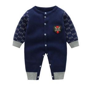 Tolle Qualität Baby Jungen Mädchen Strampler Säugling Langarm Overalls Herbst Winter Kleinkind verdicken warme Onesies Baumwolle Kinderkleidung49957917