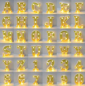 23cm Alphabet & Number LED Marquee Lights - Personalizable Decorative Illuminated Letters & Digits