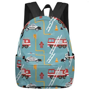 Zaino Veicolo Auto giocattolo Donna Uomo Zaini Scuola multi-tasca impermeabile per studenti Ragazzi Ragazze Laptop Book Pack Mochilas