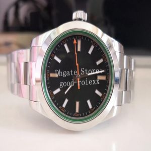 Sukienka 40 mm 39 mm zegarek męskie zegarki Automatyczne 2813 Ruch Blue Dark Rhodium Red Grape Cel Bp Blue Steel Men Men Green Crystal 231g