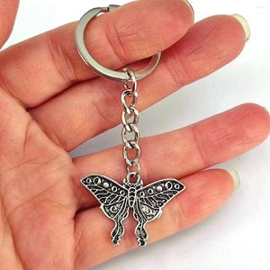 キーチェーンムーンr moth for women man Gift