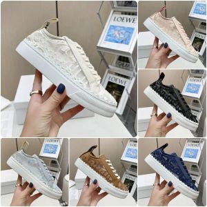 Designer tênis Laurens Canvas Sapatos Mulheres Low Top Sneakers Casual Womens Shoe Summer Summer Breathable Trainers Platform Trainer