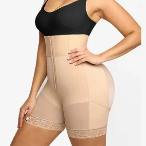 Damen Shapers Fajas Tummy Control BuLifter High Waist Shaper Postpartum Girdle Trainer Shapewear BBL Hourglass Figure Shorts