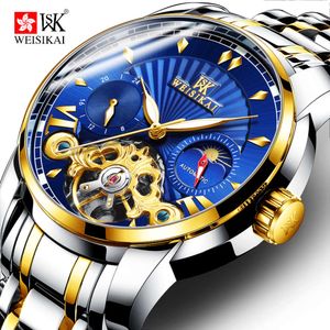 Weskey Tourbillon Fully Automatic Waterproof Men's Mechanical Watch