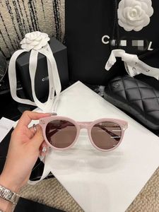 Designer Women's Sunglasses New Small Fragrance Sunglasses Big Face Box Sunglasses Small Fragrance Uv Protection Millennium Fashion Sunglassesrjc5