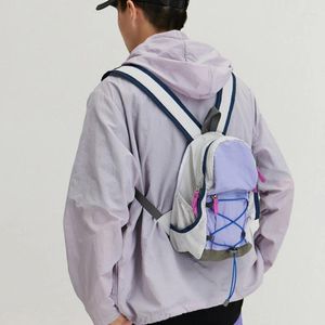 バックパックアウトドア通勤バッグ韓国ファッション包帯ユニセックスナイロンデザイナーカジュアルトラベル女性バックパックスクールバッグ