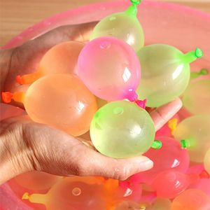 Barn 120 st påfyllning av vattenbomberballong med gummiband 1st snabbt enkelt verktyg Fyllning Summer Beach Toy 240313