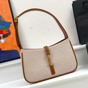 Designer Shoulder Bags Women's Hobo LE5A7 Handbag Shoulder Bag Adjustable Shoulder Strap Women's Handbag LE 5 A 7 Luxury Designer Handbag Wallet 25CM