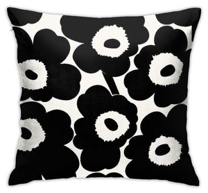 Marimekko ZH001 Fashion Pillow Case For BedroomWhite Pillow 18inch18inch Funny Pillow cases8009593