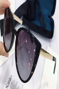Новые дизайнерские солнцезащитные очки 3816, оправа «кошачий глаз», материал доски, популярный простой стиль, высочайшее качество uv4004603602