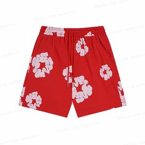 Designer dżinsowe T-shirty Polos Shorts Mężczyźni kobiety Hawajskie T-shirt dżinsy nadmierne łzę krótkie rękawe streetwear męskie odzież 952