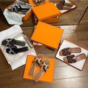Orans Slippers Womens Sandals 2024 Summer New Hslipperステッチ靴