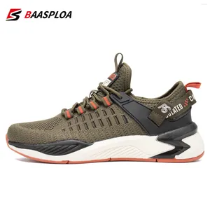 Casual Schuhe Baasploa Leichte Laufschuhe Für Männer 2024 männer Designer Mesh Sneakers Lace-Up Männliche Outdoor Sport Tennis schuh