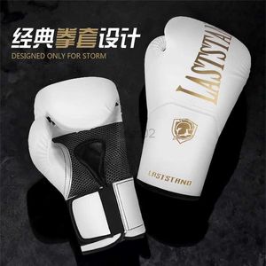 Skyddsutrustning 10 12 14oz Muay Thai Boxinghandskar för män Kvinnor PU LÄDER TRÄNING GELSKA FÖR KÖPT Kickboxning Mixed Martial Arts Equipment YQ240318