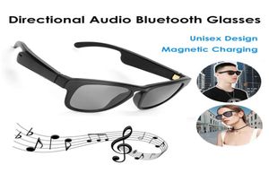 2020 Ny musik solglasögon High End Smart Wireless Bluetooth -högtalare Händer Ringande IPX5 Waterproof 3D Stereo Glasses6591680