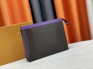 NEUE Mode-Klassiker-Designer-Clutch-Brieftasche für Herren und Damen, Leder-Reißverschluss-Geldbörsen, hochwertige Blumen-Geldbörse, Handtaschen, Titan-Kartenhalter