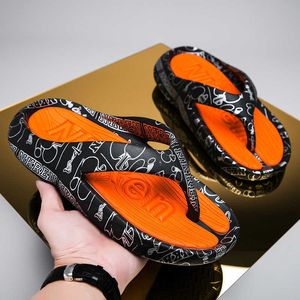 Bekväm hbp design icke-varumärke senaste sommar casual sandaler eva anti hala hållbara män flip flops tofflor