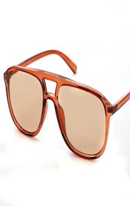 Solglasögon Marc 2021 överdimensionerade varumärkesglasögon trendiga design herrar klassiska kvinnor män niten solglasögon vintage skuggor13415647