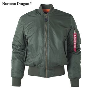 Militär taktisk manlig armé MA-1 Flight Bomber Jacket Baseball Varsity College Pilot Air Force Waterproof Winter Coat för män 240305