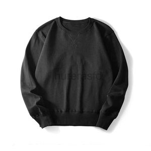 Men's Hoodies Sweatshirts Heavy Weight Plain Hoodie CottonSolid Color Long Sleeve SweatshirtBasic Black Hoodie Warm Winter Loose Streetwear 24318