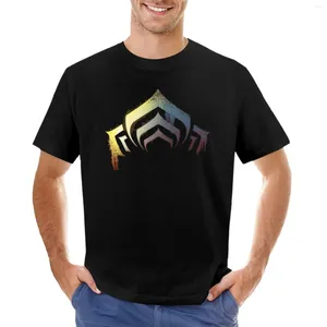 Erkek Tank Tops Warframe Logo T-Shirt Bluz Gümrük Hippi Kıyafetleri Yaz Siyah Tişörtleri Erkekler İçin