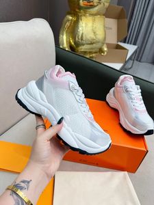 Explosivo moderno elevando esportes sapatos casuais importados dk tecido de malha respirável feminino sapatos casuais design de luxo