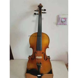 Master Violin Solid Flamed Maple Back Spruce Top Complete Hand Carved K