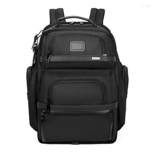 School Bags Men's Business Ballistic Nylon Waterproof Computer Backpack Mainland China Zipper Arcuate Shoulder Strap