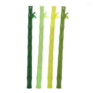 Bit bambu gel penna brevpapper kawaii söt kontorsskola leveranser gåva kreativt handtag rolig vacker växt