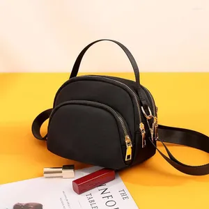 Sacos de ombro casual náilon crossbody mulheres à prova dwaterproof água saco do mensageiro feminino embreagem recomendar aleta amostra telefone keeper