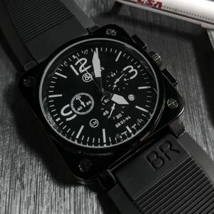 Hot Sale Relojes Montre Luxe Original Bell Ross Mens Watch Chrono Chronograph Pilot Watches High Quality Designer Luxury Men Watch Dhgate New