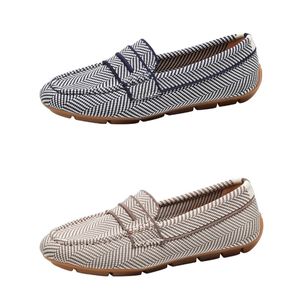 Designer-Schuhe, Freizeitschuhe für Herren und Damen, flache GAI-Kleiderschuhe, Rindsleder, Metallschnalle, Damen-Leder-Buchstabe, Herren-Lazy-Loafer, große Größen 34–44