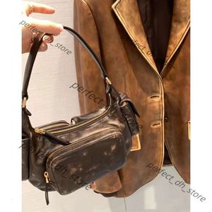 miumiuDesigner Bag New Bags Evening High Quality Design Multi Pocket Motorcycle Bag Women Functional Style Street Shoulder Underarm Bag Faded2