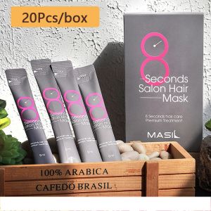 Renare 20st/boxmask för snabb håråterställning Masil 8 sekunder Salong Hair Mask Korean Cosmetics 100% Original gåva den 8 mars