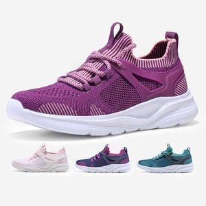 HBP Non-Brand New Design Women Sports Shoes Hot Selling Fly Weaving Tide Casual Sneakers