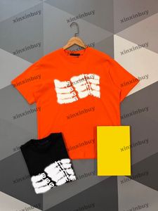 xinxinbuy Maglietta da uomo firmata Tee 2024 Italia stampa di lettere da sci 1854 manica corta in cotone da donna grigio nero bianco rosso M-3XL