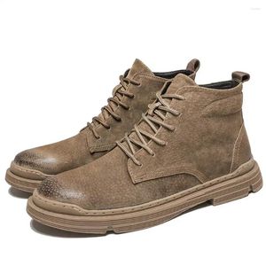 Botas tornozelo lace up homens sapatos altos sapatos tamanho 46 tênis preto esporte high-end estilo cesta esportes teniss exercício