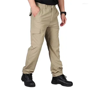 Men's Pants Men Casual Cargo Militari Tactic Army Trousers Male Breathable Waterproof Multi-Pockets Pant Size S-5XL Plus