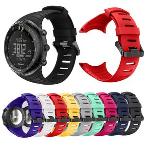 Série 2024 adequada para pulseira de relógio de silicone esportivo SUUNTO TPU Songtuo Core