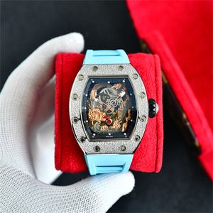 57-03 Jack Chen Motre be luxe orologio con diamanti movimento meccanico manuale cassa in ceramica Orologi di lusso orologi da uomo orologi da polso Relojes 01