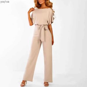 Kobiety Jumpsuits Rompers Ladies kombinezon Elegancki damski ciasny talia Slim Scossuit Elegancki romperl2403