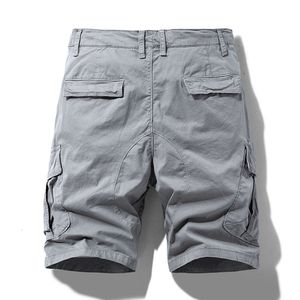 24ss Designer Pants Spring and Summer New Men's Work Shorts Loose Large Cotton Split Multi Pocket Casual Pants Trend Brand