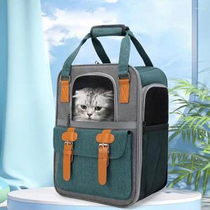 Mochila para cães portadores de cães, bolsa lateral macia para gatos e transportadores, transporte aprovado por companhia aérea para caminhada, acampamento, ciclismo