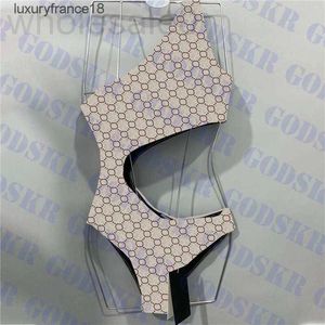 Costumi da bagno da donna firmati Sexy bikini cavo Costume da bagno da donna Outdoor Ladies One Piece Lettera Stampa Costume da bagno da donna''gg''5I8W 8AGD