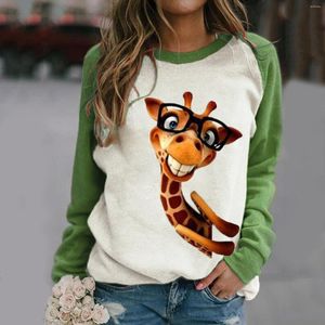 Kadın Hoodies Uzun Kollu Sıkıştırma Gömlekleri Kadınlar İçin Günlük Top Sweatshirt Kadın Pamuk T