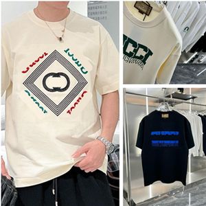 Męski designerski koszulka Casual Męskie damskie litery koszulki 3D stereoskopowe nadrukowane krótkie rękawie bestsellerowe luksusowe ubranie męskie rozmiar S-xxxxl g3