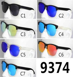 Sunglasses 9374 Cycling TR90 Frame Glasses Unisex Bicycle Polarized Windproof Myopia Sports Sun Frogsking LITE2281520