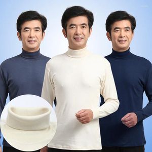 Mäns termiska underkläder Mens för medelålders och äldre komfortljusvikt långa Johns